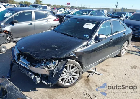 2009 Mercedes-Benz C 300 Sport из США, поврежденный, VIN WDDGF54X79R041483